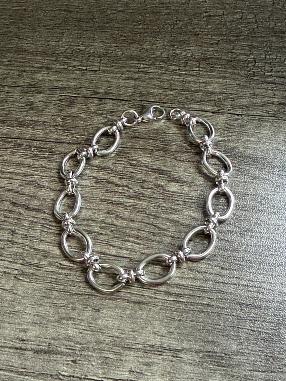 Stainless Steel Link Chain Bracelet - Picture 3 of 3